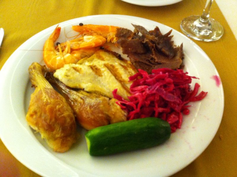 Eating healthy on holiday